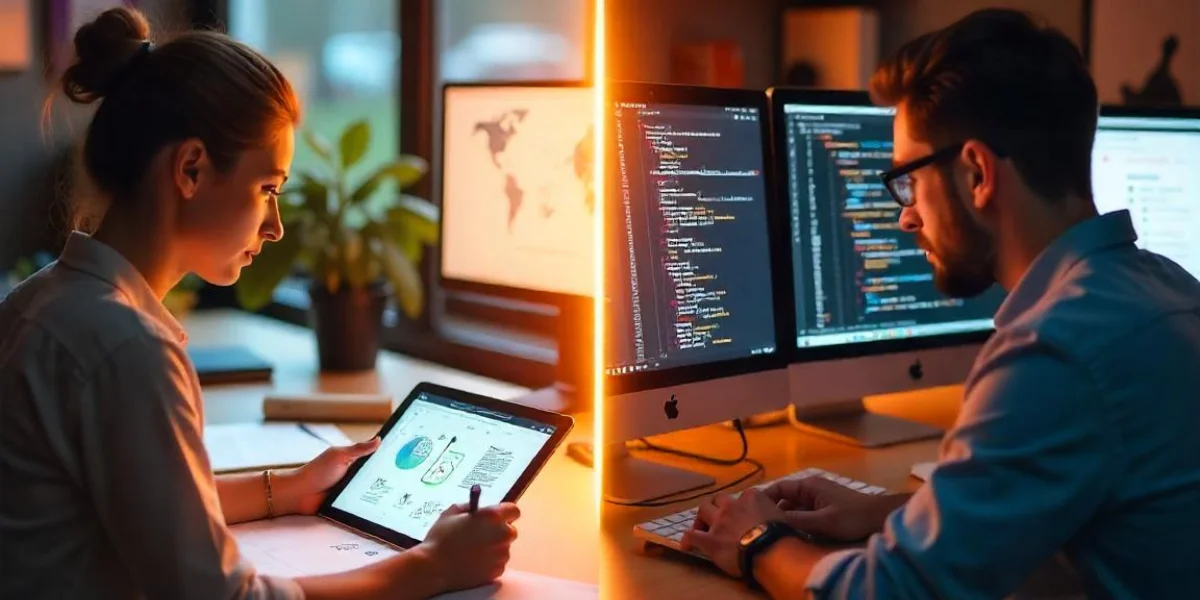 Difference between web design and web development